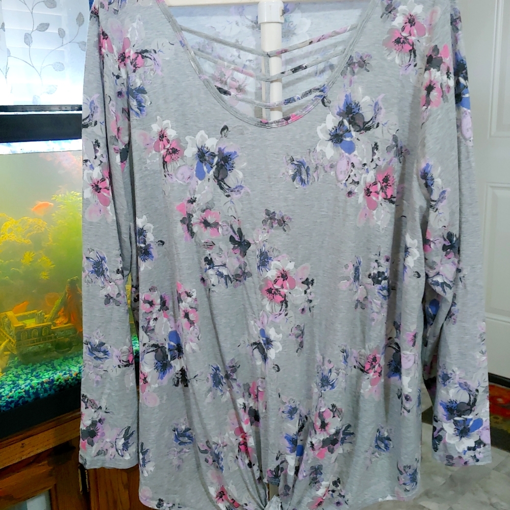 Boutique Plus LS Tunic 3x